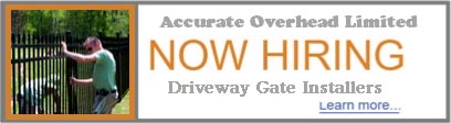 Inquiry For Employment in the gate industry